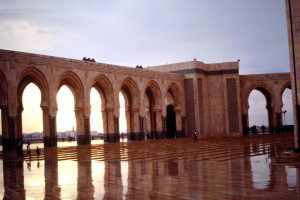 La gran Mezquita de Marruecos